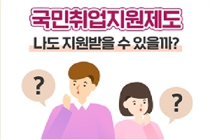 국민취업지원제도
나도 지원받을 수 있을까?