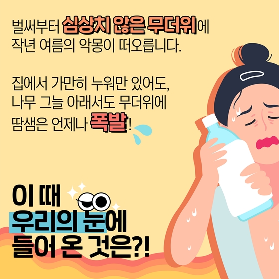 폭염에 꼭 알아두어야 할
전국 무더위 쉼터 정보