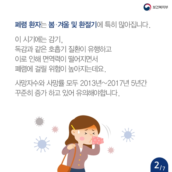 감기인 줄 알았는데, 폐렴이라고요? 