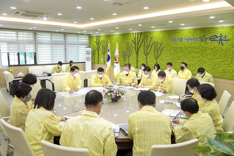 순천시장과 이태원 참사 관련 간부공무원 긴급회의